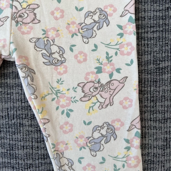 Baby Girls Bambi Two Piece Disney Cardigan Set Sz 3-6 M - Picture 2 of 5